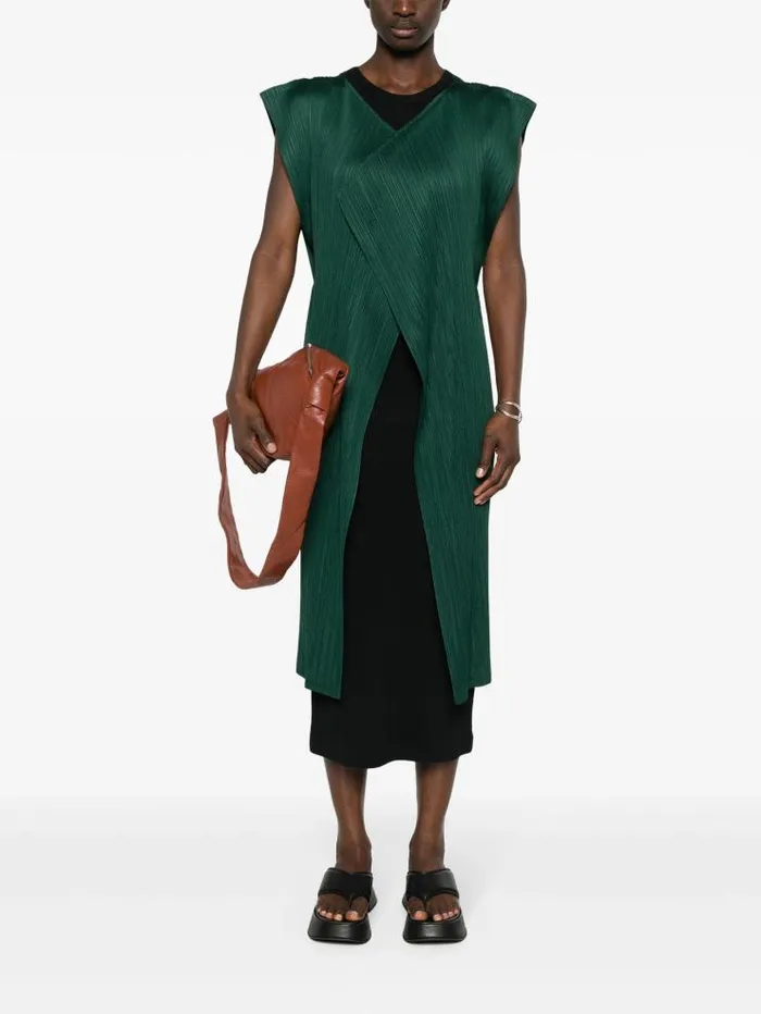 Henrik Vibskov Boutique MC March Vest 8211 Dark Green Women Tops