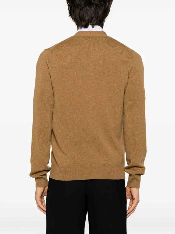 Henrik Vibskov Boutique Mens Knit Cardigan 8211 Camel Men Knitwear