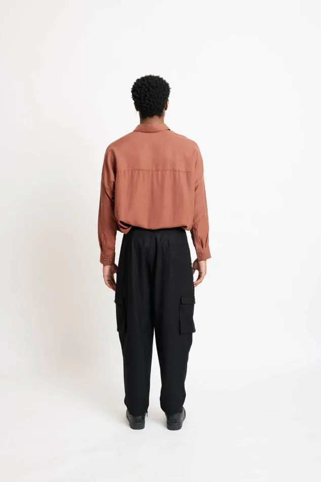 Henrik Vibskov Boutique Nathan Pants 8211 Black Men Pants