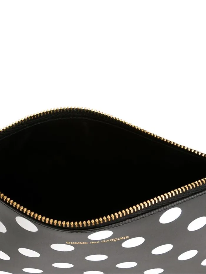 Henrik Vibskov Boutique SA5100PD Wallet 8211 Printed Polka Dot Black Men Wallets
