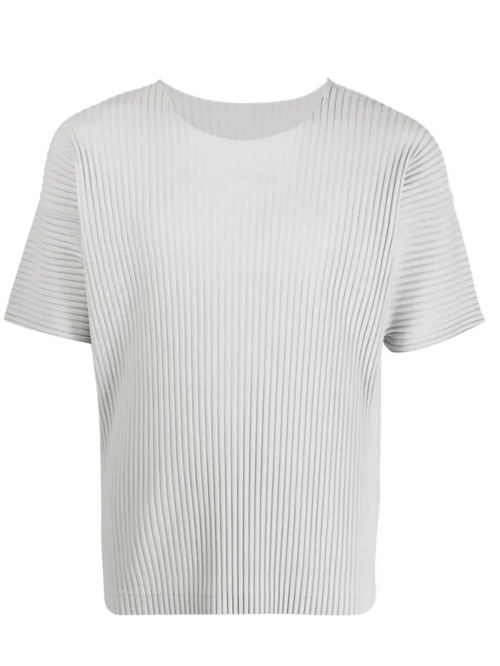 Henrik Vibskov Boutique SS23 Drop 2 Short Sleeve TShirt 8211 Light Grey Men Shirts Henrik Vibskov Boutique SS23 Drop 2 Short Sleeve TShirt 8211 Light Grey Men Shirts