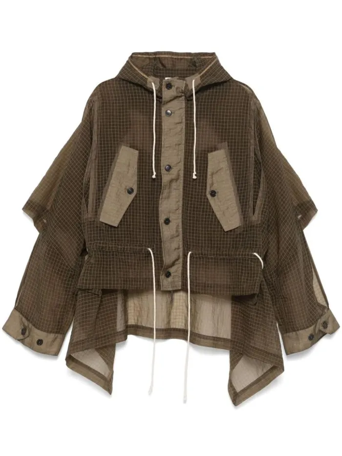 Henrik Vibskov Boutique Uncut Short Parka 8211 Military Olive Men Jackets and Coats Henrik Vibskov Boutique Uncut Short Parka 8211 Military Olive Men Jackets and Coats