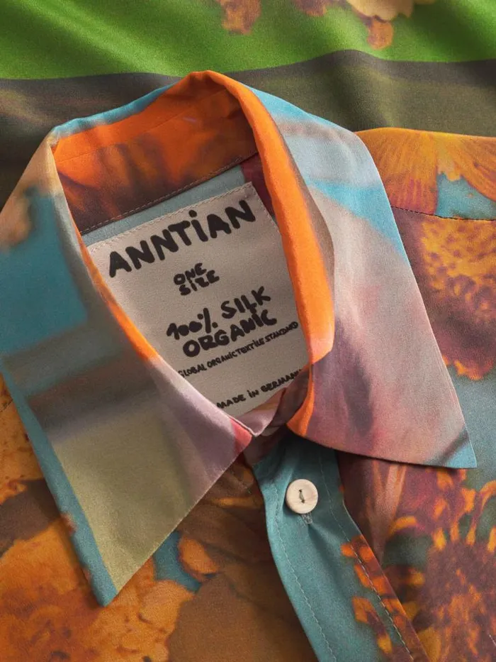 Henrik Vibskov Boutique Unisex Silk Shirt 8211 Print G Women Tops