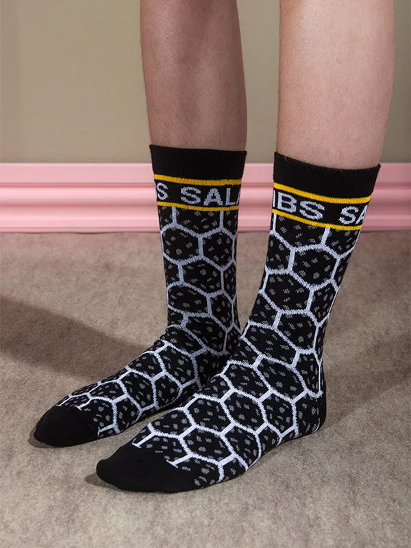 Henrik Vibskov Boutique Vibs Salami Socks 8211 Black Salami Men Socks