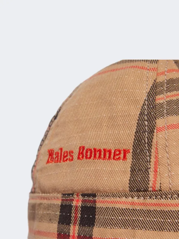Henrik Vibskov Boutique WB Reversible Hat 8211 Beige Checks Men Hats and Gloves