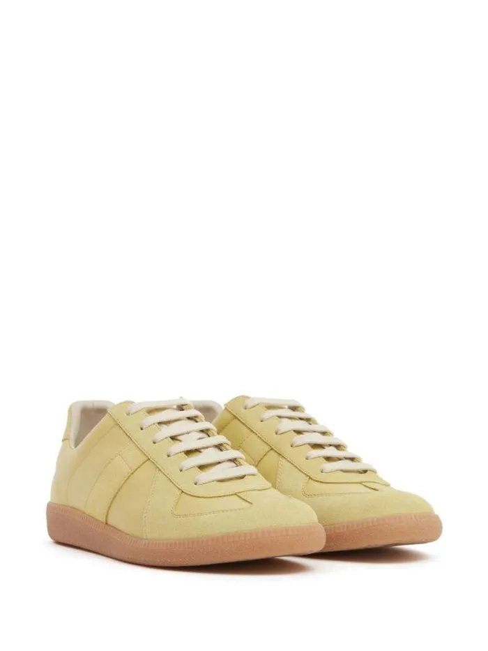 Henrik Vibskov Boutique Womens Replica Low Top Sneakers 8211 Lemon Women Sneakers