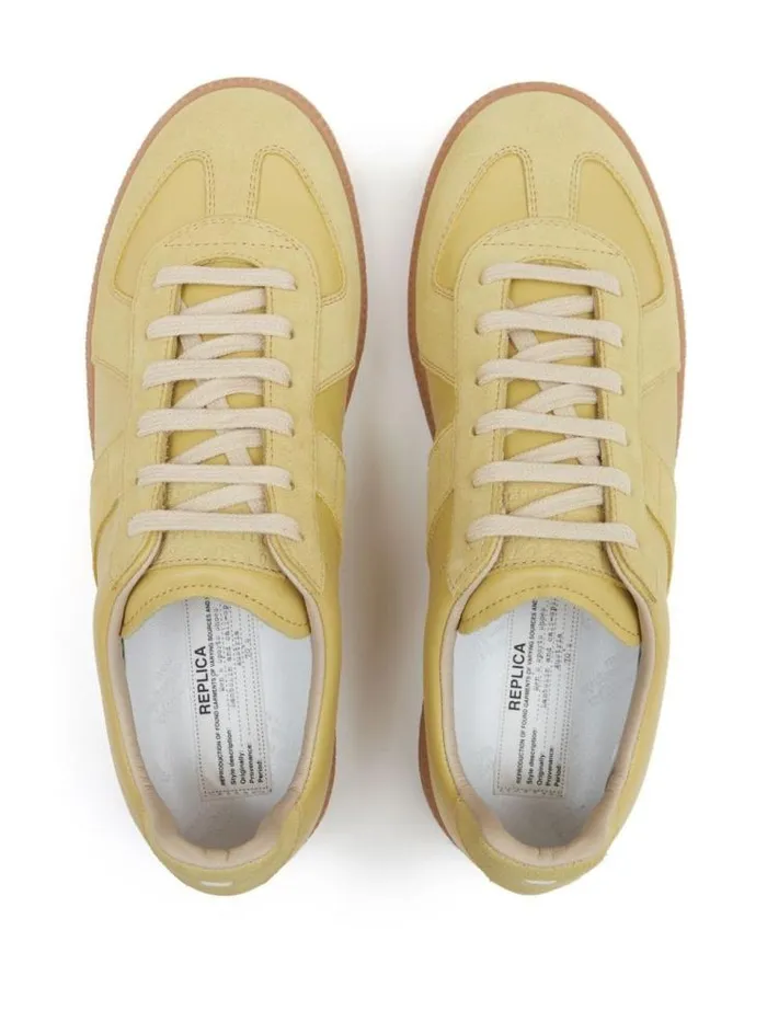 Henrik Vibskov Boutique Womens Replica Low Top Sneakers 8211 Lemon Women Sneakers