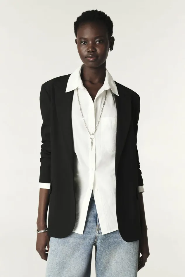 HollyDoubleBreasted Blazer Clothing Baandsh Jackets and Coats