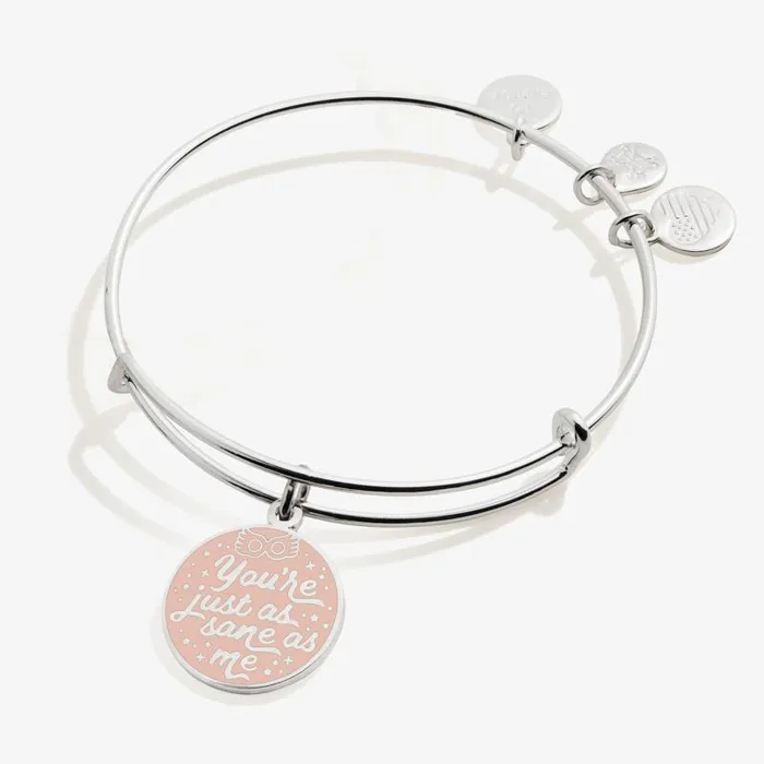 Iconic Women Alex And Ani Harry Potter Luna Lovegood Charm Bangle Bracelet Shiny Silver Iconic Women Alex And Ani Harry Potter Luna Lovegood Charm Bangle Bracelet Shiny Silver