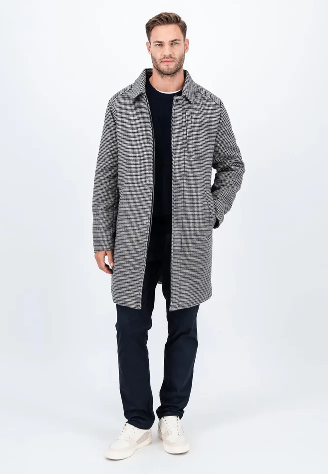 Jackets and Coats Men FYNCHHATTON Camped Coat With Zipper Beige