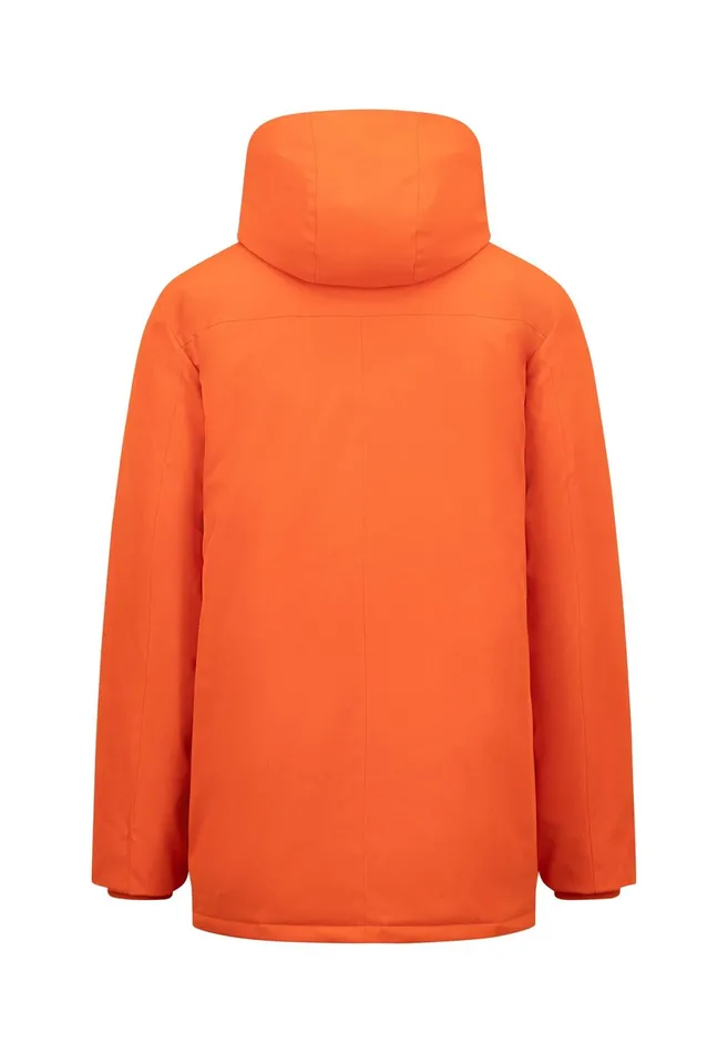 Jackets and Coats Men FYNCHHATTON Parka With Hood And Four Buttons Dark Navydark Khakiflamehazelcloud Blue