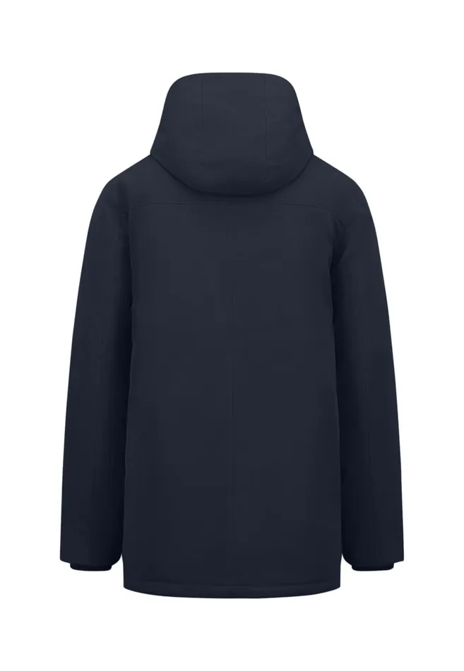 Jackets and Coats Men FYNCHHATTON Parka With Hood And Four Buttons Dark Navydark Khakiflamehazelcloud Blue