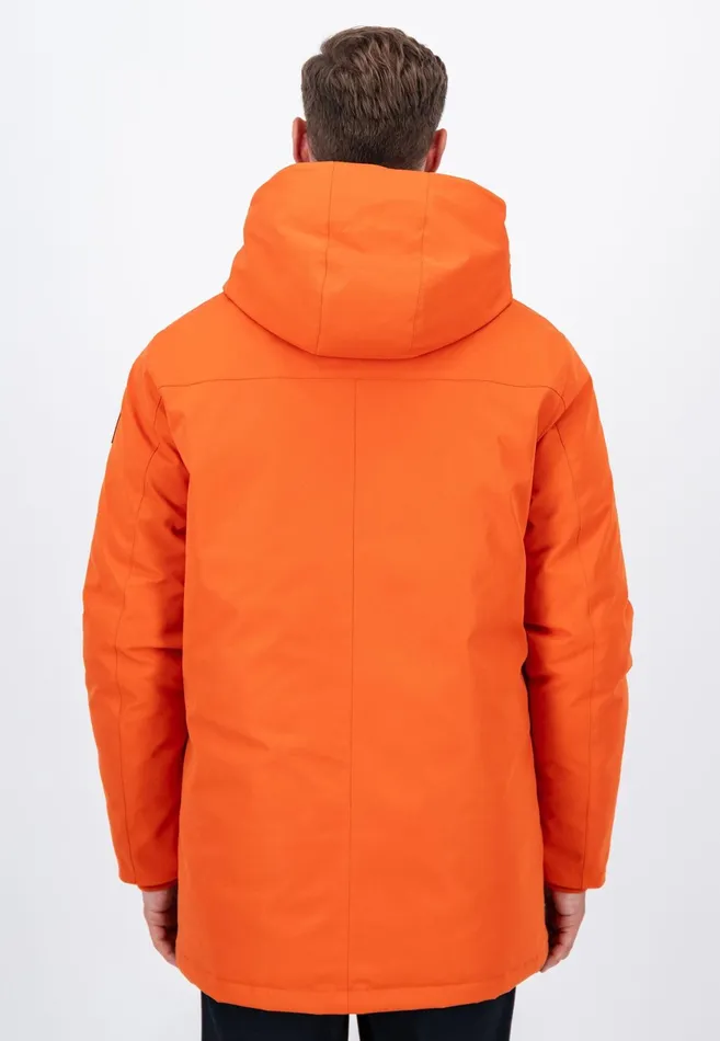 Jackets and Coats Men FYNCHHATTON Parka With Hood And Four Buttons Dark Navydark Khakiflamehazelcloud Blue