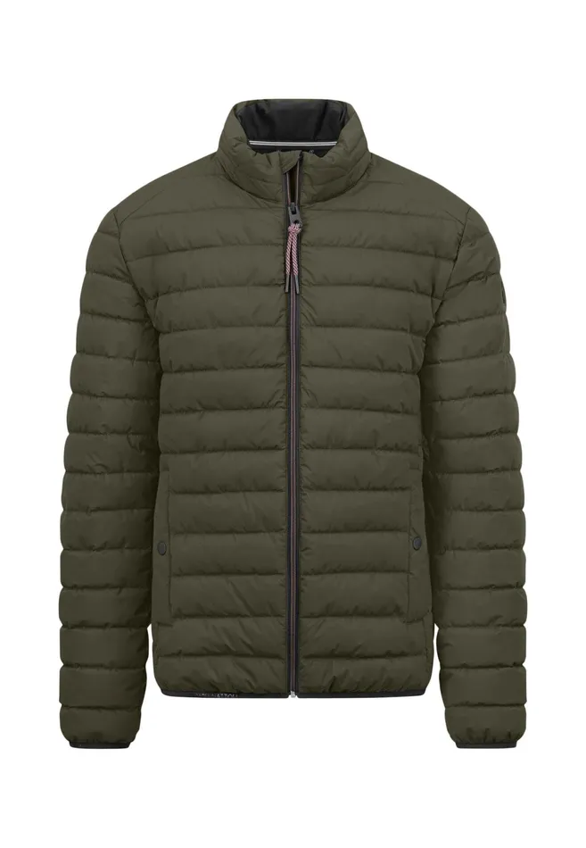 Jackets and Coats Men FYNCHHATTON Stepp Jacket With Breast Pocket Dark Navydark Tealdark Emeralddark Khakirust