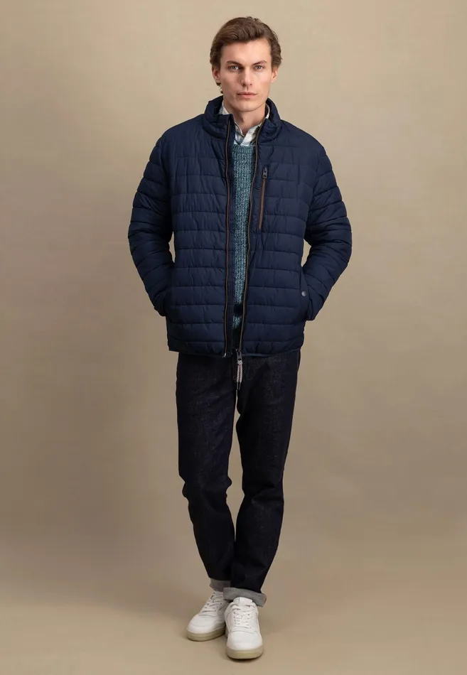 Jackets and Coats Men FYNCHHATTON Stepp Jacket With Breast Pocket Dark Navydark Tealdark Emeralddark Khakirust