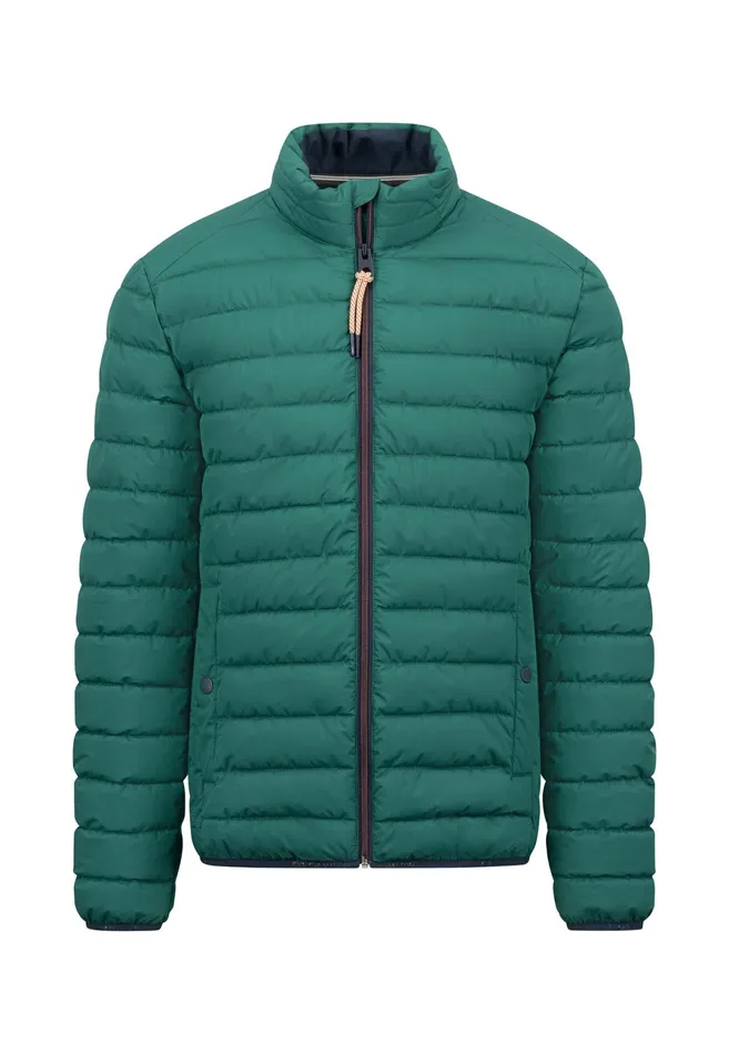 Jackets and Coats Men FYNCHHATTON Stepp Jacket With Breast Pocket Dark Navydark Tealdark Emeralddark Khakirust