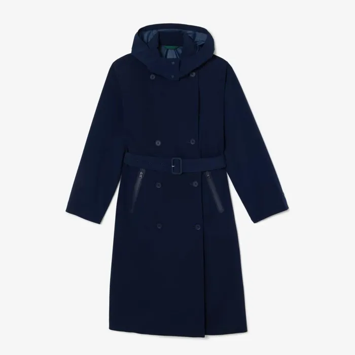 Jackets and Coats Women Lacoste Women039s Oversized Trench Coat Navy Blue 166 Jackets and Coats Women Lacoste Women039s Oversized Trench Coat Navy Blue 166