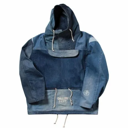 Jackets Men Gallery Dept DENIM ANORAK JACKET Denim