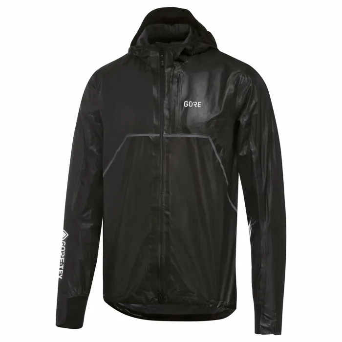 Jackets Men GOREWEAR R7 GORETEX SHAKEDRY Trail Hooded Jacket Black