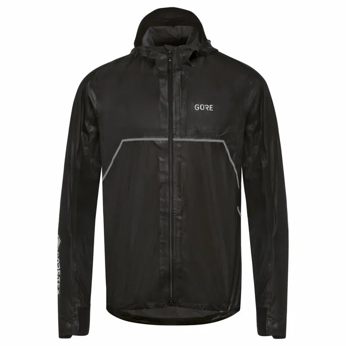 Jackets Men GOREWEAR R7 GORETEX SHAKEDRY Trail Hooded Jacket Black
