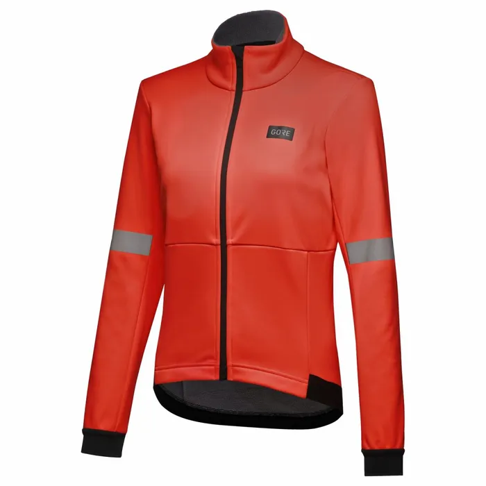 Jackets Women GOREWEAR Tempest WINDSTOPPER Jacket Womens Fireball