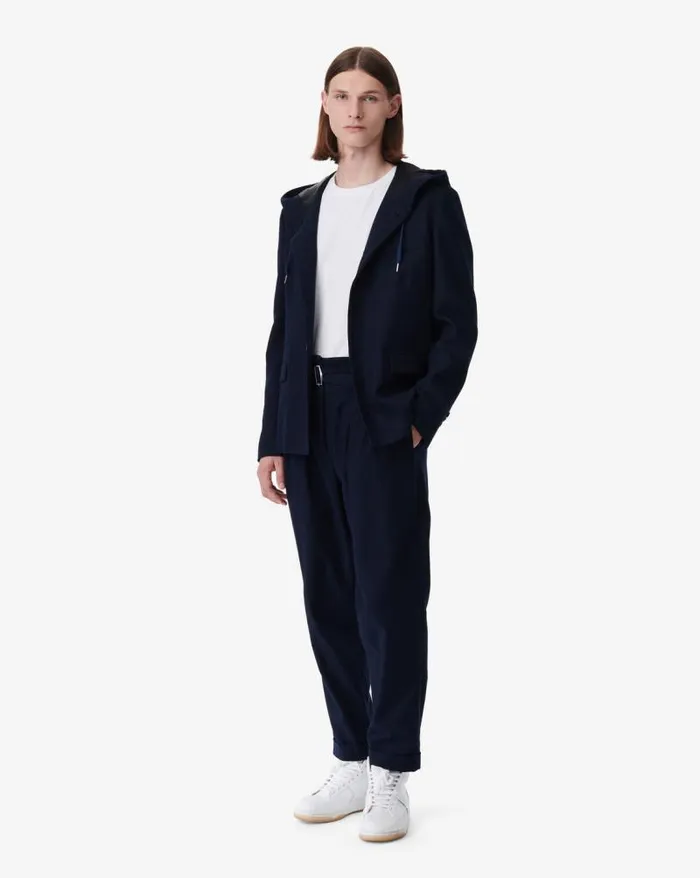 Jeans and Trousers Men IRO ROHAN BELTED PANTS