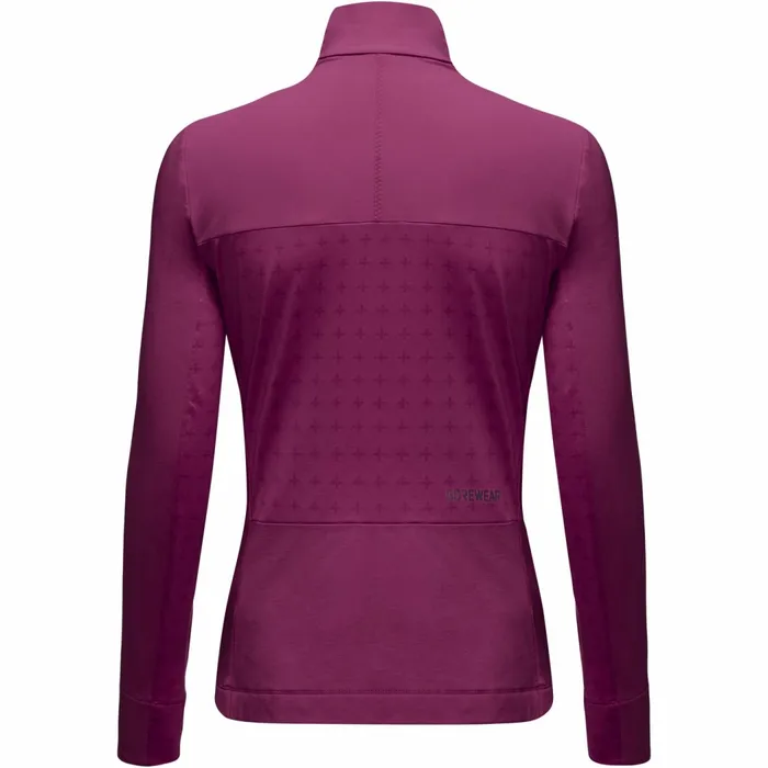 Jerseys and Shirts Women GOREWEAR TrailKPR Hybrid 12Zip Womens Process Purple