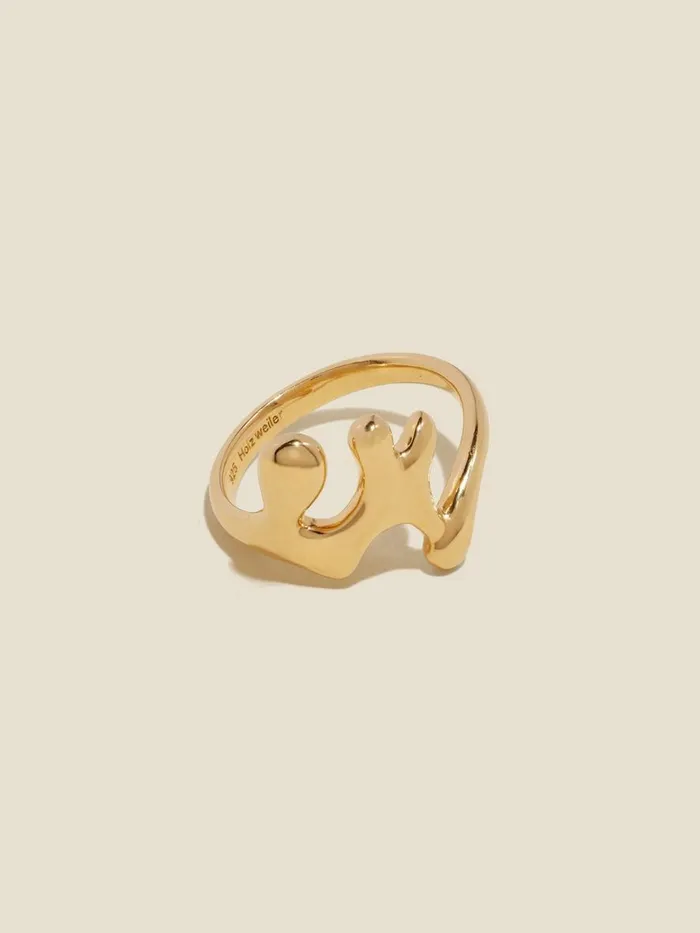 Jewellery WomenMen Holzweiler Sigrida Gold Ring Gold