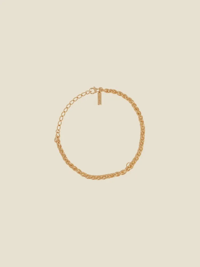 Jewellery WomenMen Holzweiler Spike Gold Chain Bracelet Gold