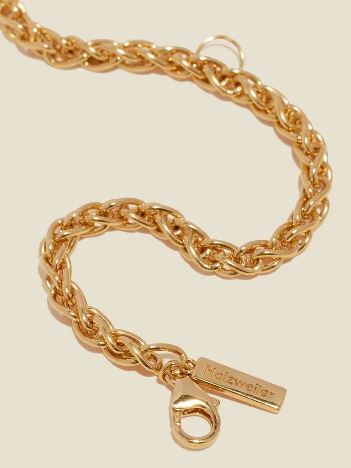 Jewellery WomenMen Holzweiler Spike Gold Chain Bracelet Gold