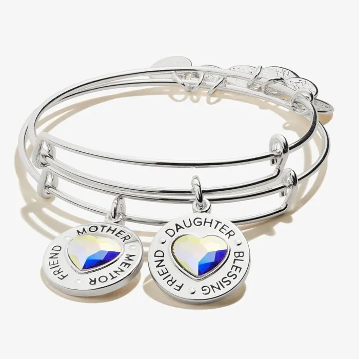 Jewelry Sets Women Alex And Ani Mother Daughter Charm Bangles Set Of 2 Silver Jewelry Sets Women Alex And Ani Mother Daughter Charm Bangles Set Of 2 Silver