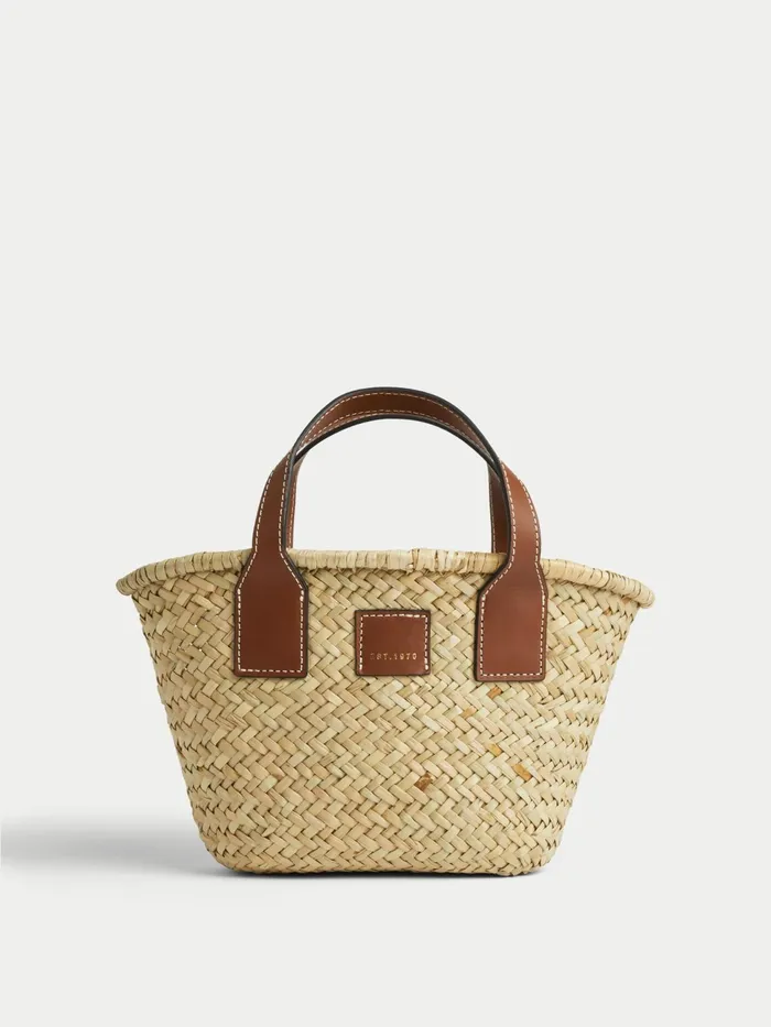 Jigsaw Bags and Clutches Women Mini Chiltern Straw Bag Cream