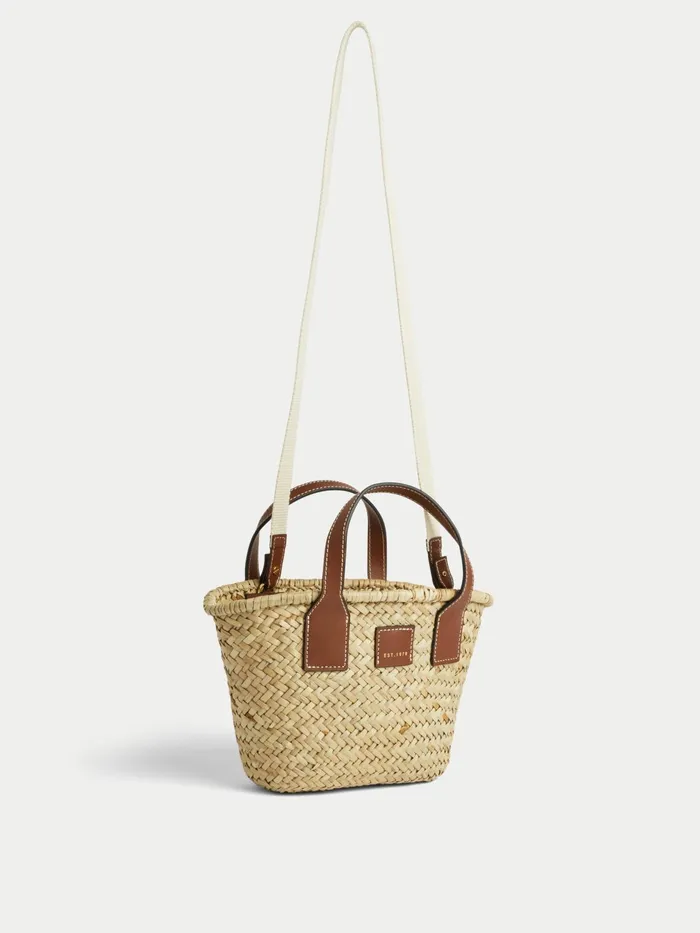 Jigsaw Bags and Clutches Women Mini Chiltern Straw Bag Cream