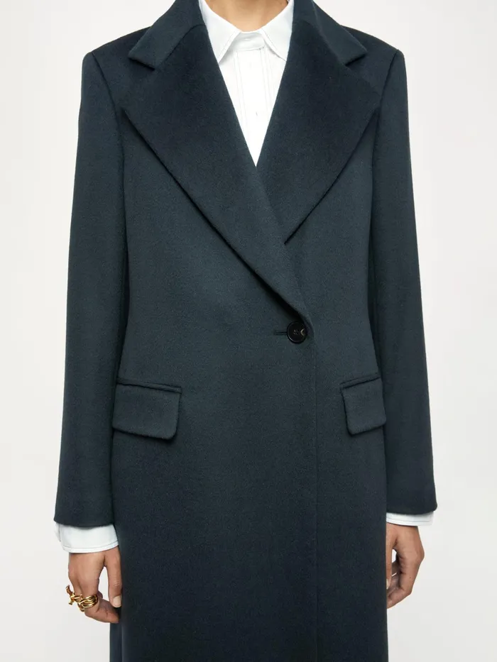 Jigsaw Coats Women Maxi City Coat Grey