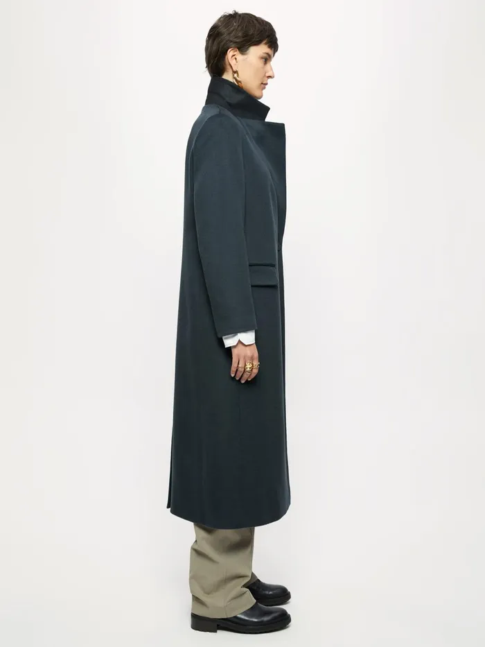 Jigsaw Coats Women Maxi City Coat Grey