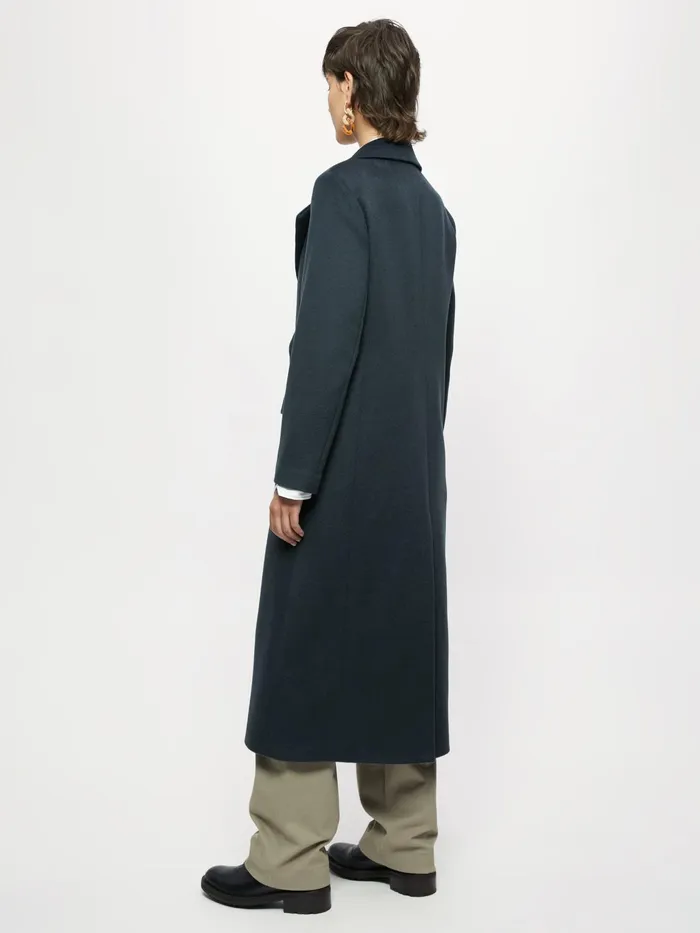 Jigsaw Coats Women Maxi City Coat Grey