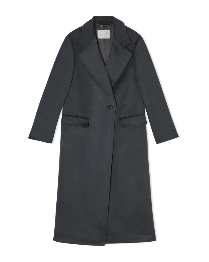 Jigsaw Coats Women Maxi City Coat Grey