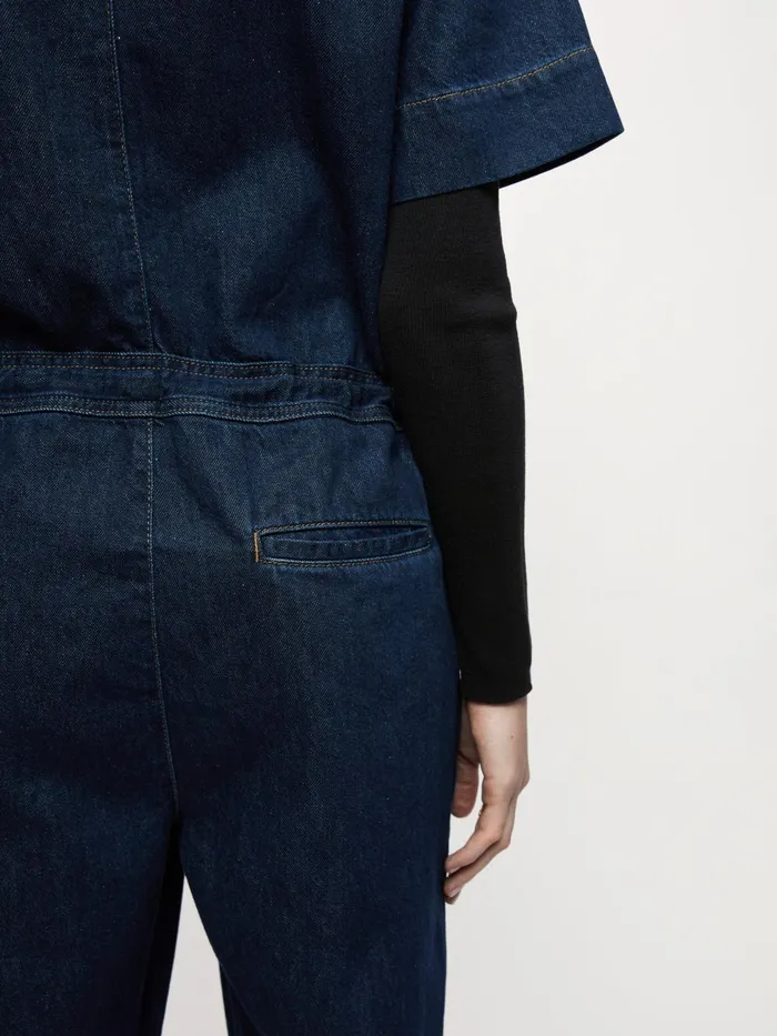 Jigsaw Dresses and Jumpsuits Women Denim Utility Jumpsuit Blue