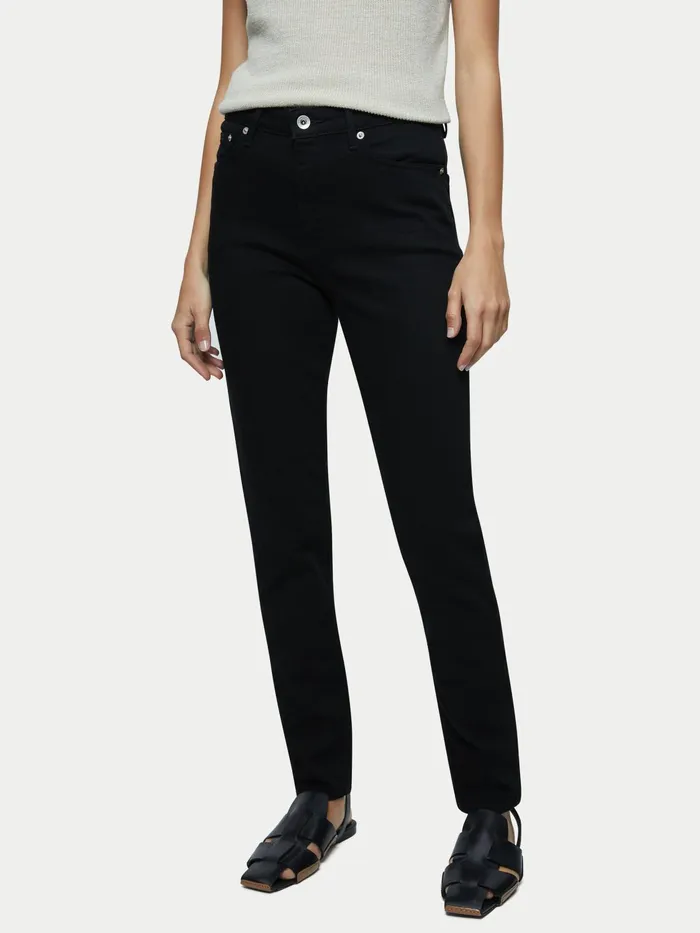 Jigsaw Jeans Women Hampton Slim Leg Jean Black