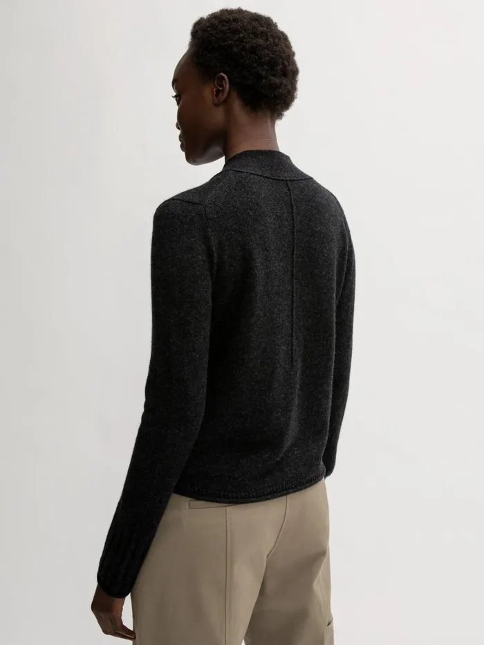 Jigsaw Knitwear and Cashmere Women Merino Cashmere Cardigan Grey
