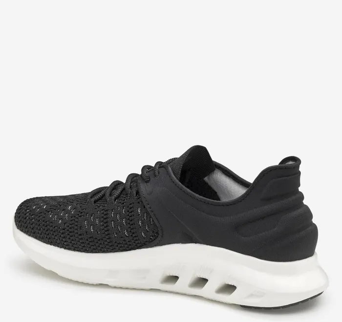 Johnston and Murphy Activate Knit UThroat Black Knitnylon Women Sneakers