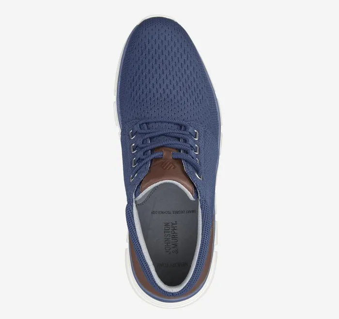 Johnston and Murphy Amherst Lug Knit Chukka Boot Navy Knit Men Boots Johnston and Murphy Amherst Lug Knit Chukka Boot Navy Knit Men Boots