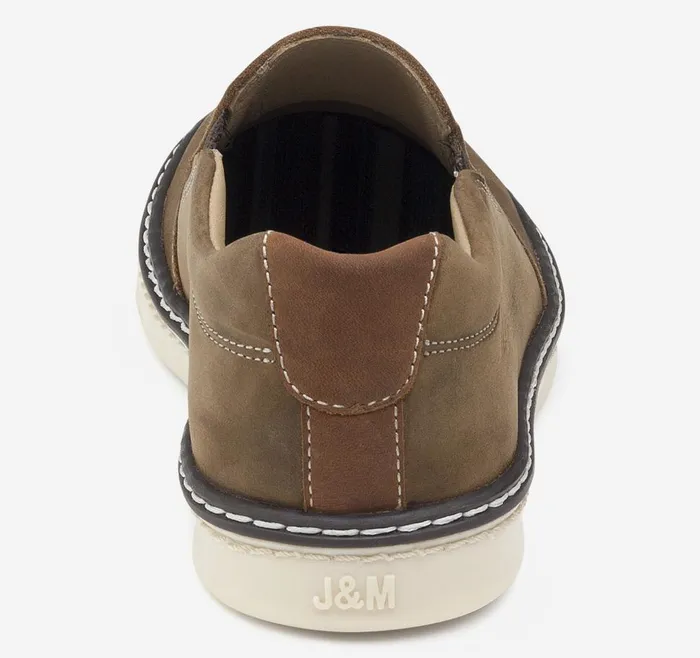 Johnston and Murphy Big Kid McGuffey SlipOn Brown Oiled Nubuck Boys Big Kid Johnston and Murphy Big Kid McGuffey SlipOn Brown Oiled Nubuck Boys Big Kid