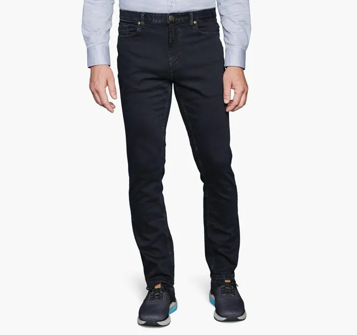 Johnston and Murphy Denim Jeans Black Wash Men Pants and Jeans