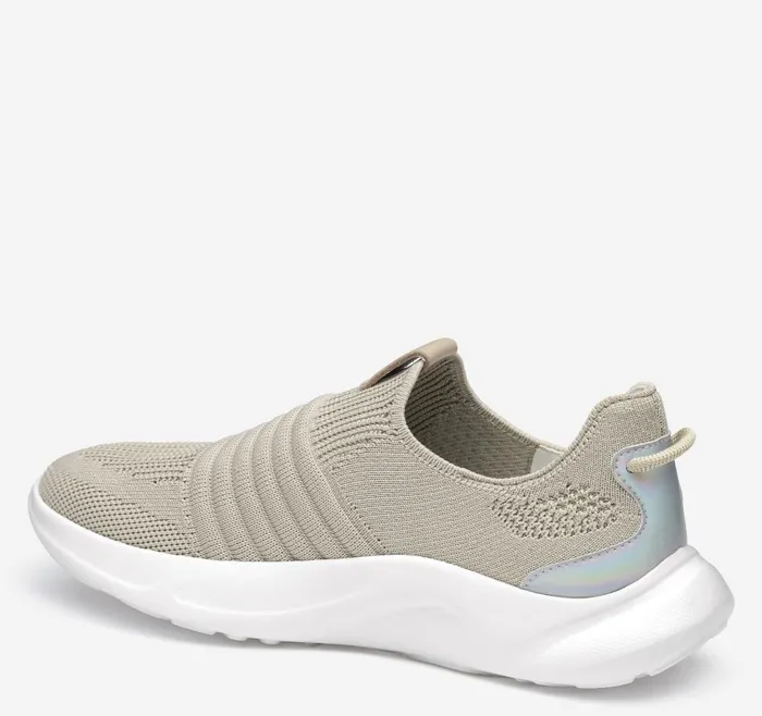 Johnston and Murphy Escape Knit SlipOn Taupe Knit Women Sneakers Johnston and Murphy Escape Knit SlipOn Taupe Knit Women Sneakers