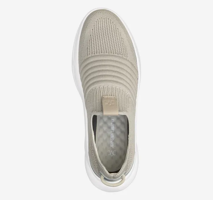 Johnston and Murphy Escape Knit SlipOn Taupe Knit Women Sneakers Johnston and Murphy Escape Knit SlipOn Taupe Knit Women Sneakers