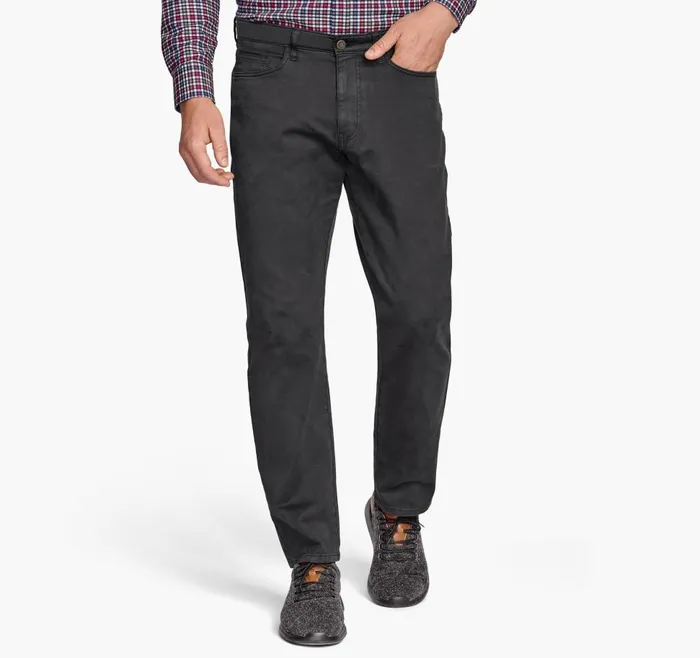 Johnston and Murphy FivePocket Pants Black Men Pants and Jeans