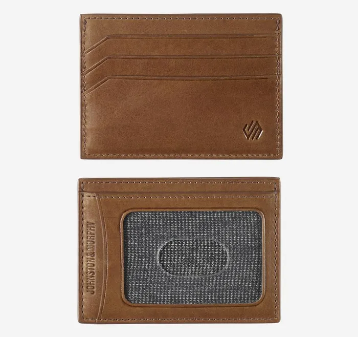Johnston and Murphy Rhodes Weekender Case Tan Full Grain Men Wallets