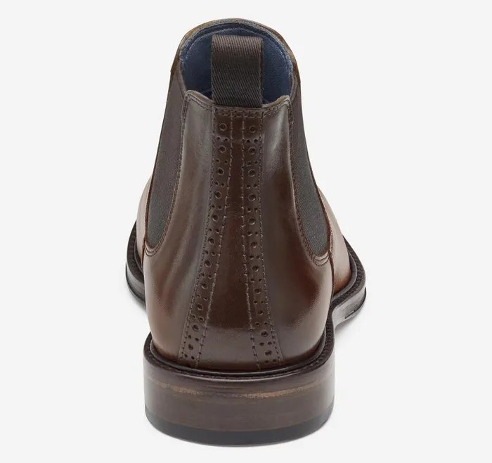 Johnston and Murphy XC Flex Raleigh Chelsea Tan Full Grain Men Boots Johnston and Murphy XC Flex Raleigh Chelsea Tan Full Grain Men Boots