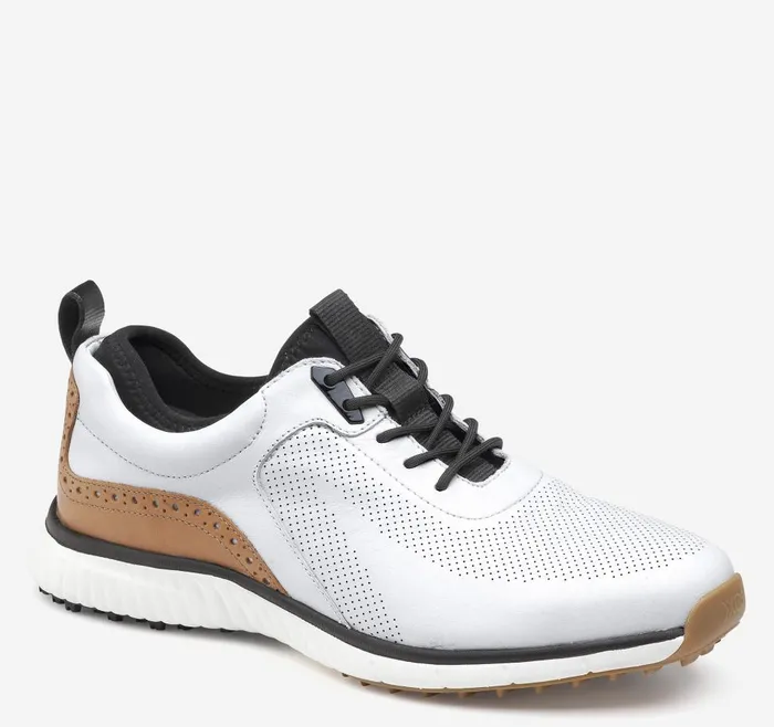 Johnston and Murphy XC4 H1Luxe Hybrid White Waterproof Full Grain Men Sneakers Johnston and Murphy XC4 H1Luxe Hybrid White Waterproof Full Grain Men Sneakers